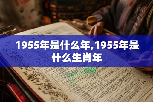 1955年是什么年,1955年是什么生肖年 1955年是什么年,1955年是什么生肖年