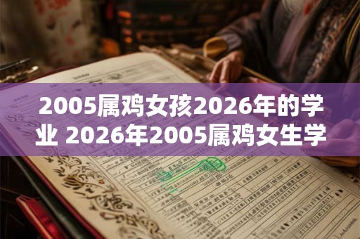 2005属鸡女孩2026年的学业 2026年2005属鸡女生学业如何
