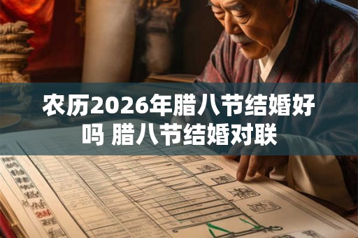 农历2026年腊八节结婚好吗 腊八节结婚对联