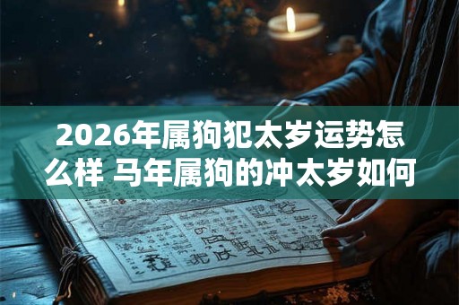 2026年属狗犯太岁运势怎么样 马年属狗的冲太岁如何破解 2026年属狗犯太岁运势怎么样 马年属狗的冲太岁如何破解