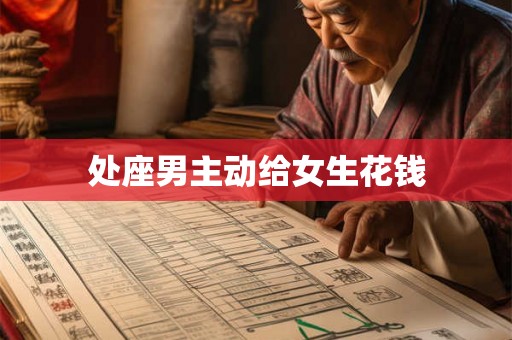处座男主动给女生花钱