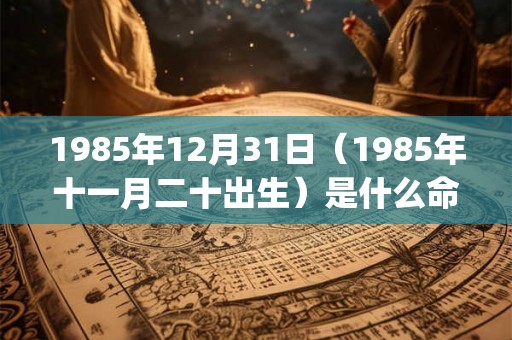 1985年12月31日（1985年十一月二十出生）是什么命_命运如何
