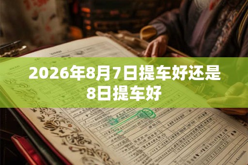2026年8月7日提车好还是8日提车好 2026年8月7日提车好还是8日提车好