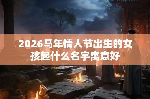 2026马年情人节出生的女孩起什么名字寓意好