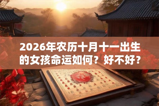 2026年农历十月十一出生的女孩命运如何?好不好? 2026年农历十月十一出生的女孩命运如何?好不好?