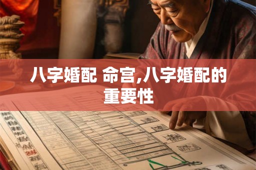 八字婚配 命宫,八字婚配的重要性