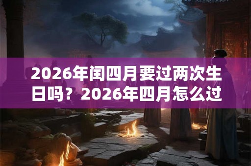 2026年闰四月要过两次生日吗？2026年四月怎么过生日？