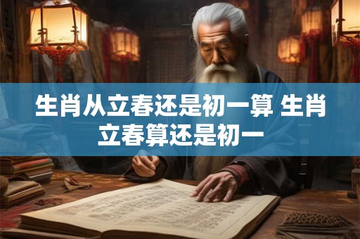 生肖从立春还是初一算 生肖立春算还是初一