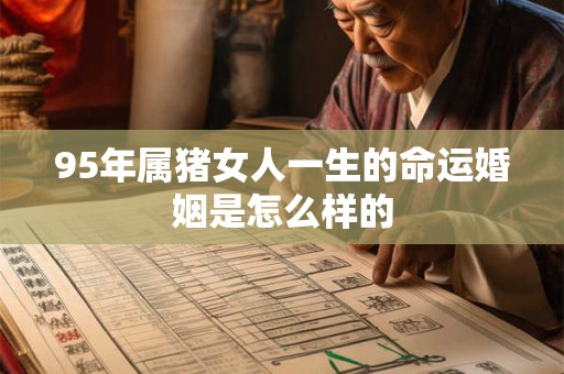 95年属猪女人一生的命运婚姻是怎么样的