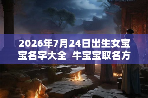 2026年7月24日出生女宝宝名字大全 牛宝宝取名方法 2026年7月24日出生女宝宝名字大全 牛宝宝取名方法