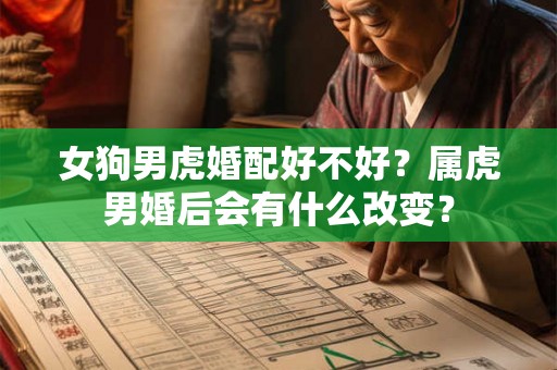 女狗男虎婚配好不好？属虎男婚后会有什么改变？