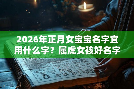 2026年正月女宝宝名字宜用什么字？属虎女孩好名字