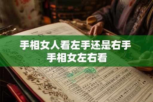 手相女人看左手还是右手 手相女左右看 手相女人看左手还是右手 手相女左右看