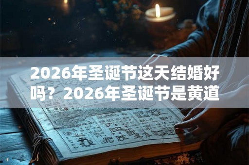 2026年圣诞节这天结婚好吗？2026年圣诞节是黄道吉日吗？