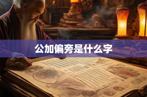 公加偏旁是什么字