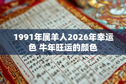 1991年属羊人2026年幸运色 牛年旺运的颜色