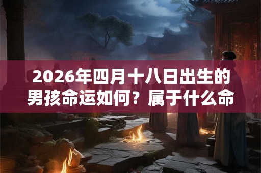 2026年四月十八日出生的男孩命运如何？属于什么命