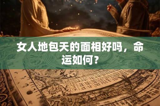 女人地包天的面相好吗，命运如何？