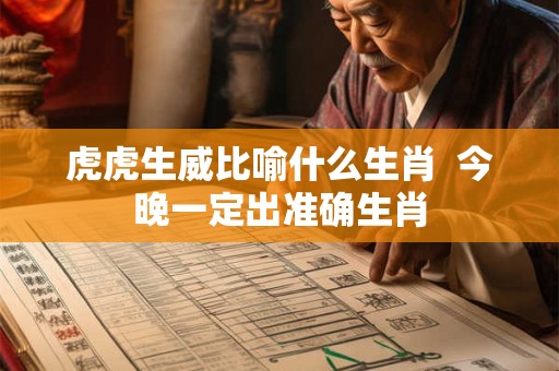 虎虎生威比喻什么生肖  今晚一定出准确生肖