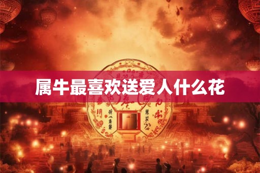 属牛最喜欢送爱人什么花 属牛最喜欢送爱人什么花