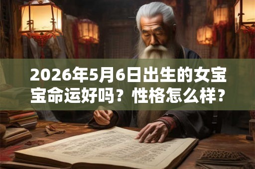 2026年5月6日出生的女宝宝命运好吗？性格怎么样？
