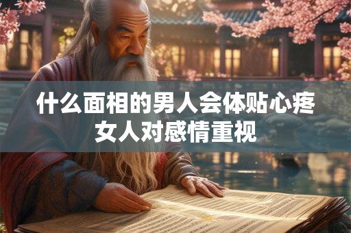 什么面相的男人会体贴心疼女人对感情重视