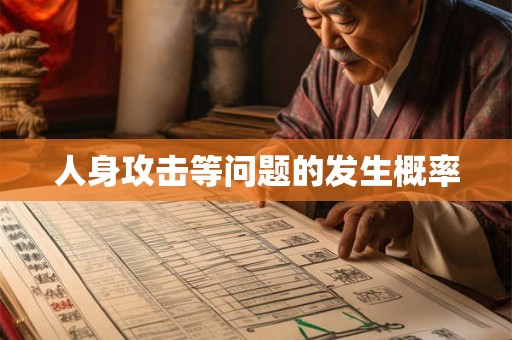 人身攻击等问题的发生概率