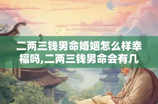 二两三钱男命婚姻怎么样幸福吗,二两三钱男命会有几段婚姻 二两三钱男命婚姻怎么样幸福吗,二两三钱男命会有几段婚姻
