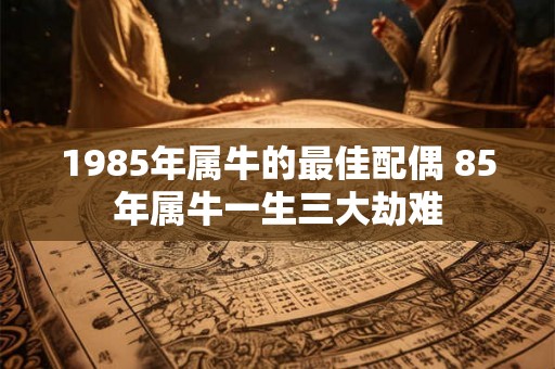 1985年属牛的最佳配偶 85年属牛一生三大劫难