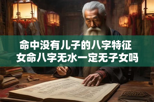 命中没有儿子的八字特征 女命八字无水一定无子女吗