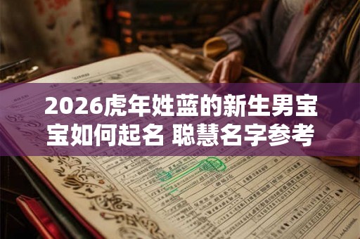2026虎年姓蓝的新生男宝宝如何起名 聪慧名字参考