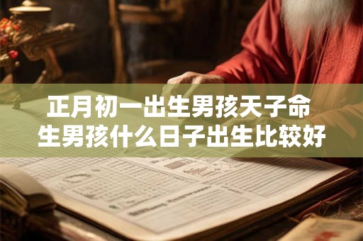 正月初一出生男孩天子命 生男孩什么日子出生比较好