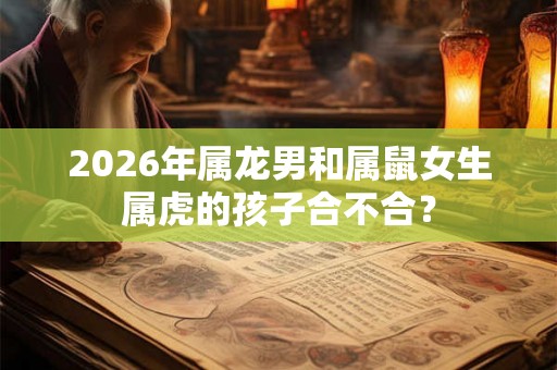 2026年属龙男和属鼠女生属虎的孩子合不合？