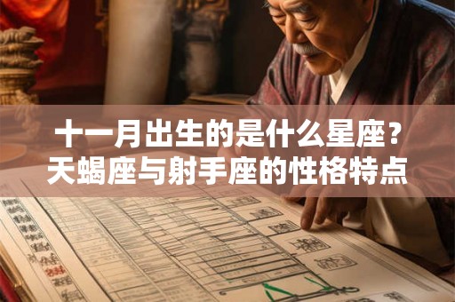 十一月出生的是什么星座？天蝎座与射手座的性格特点分析