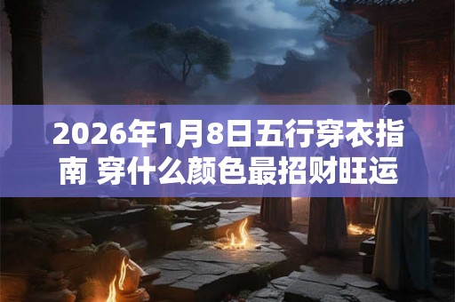 2026年1月8日五行穿衣指南 穿什么颜色最招财旺运