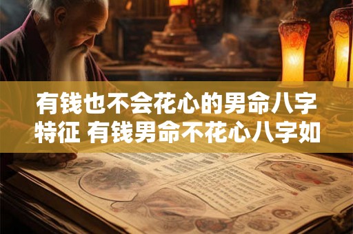 有钱也不会花心的男命八字特征 有钱男命不花心八字如何 有钱也不会花心的男命八字特征 有钱男命不花心八字如何
