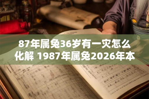 87年属兔36岁有一灾怎么化解 1987年属兔2026年本命年命运如何