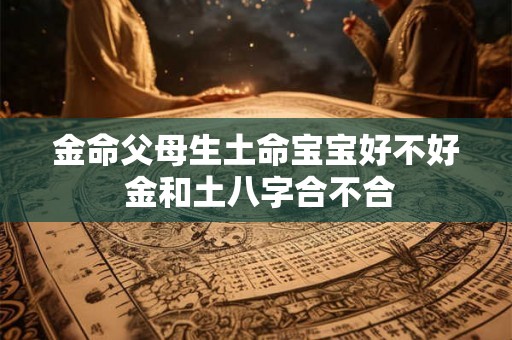 金命父母生土命宝宝好不好 金和土八字合不合