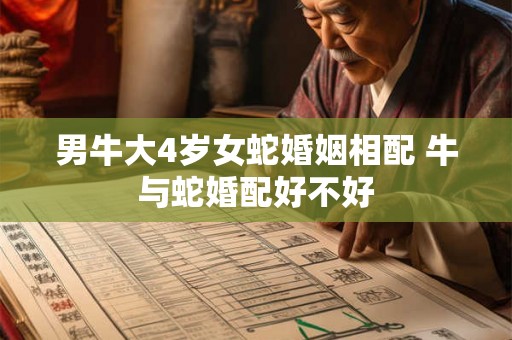 男牛大4岁女蛇婚姻相配 牛与蛇婚配好不好