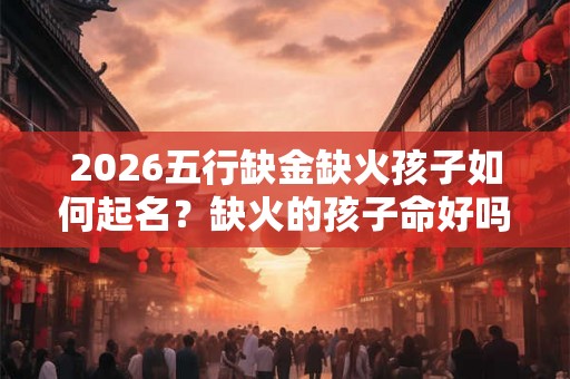2026五行缺金缺火孩子如何起名?缺火的孩子命好吗? 2026五行缺金缺火孩子如何起名?缺火的孩子命好吗?