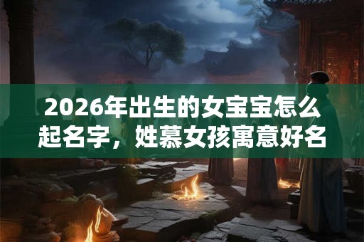 2026年出生的女宝宝怎么起名字，姓慕女孩寓意好名字