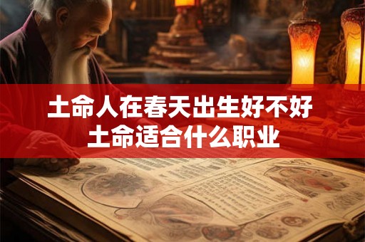 土命人在春天出生好不好 土命适合什么职业