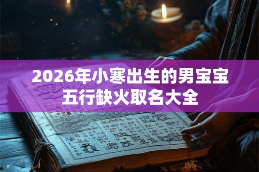 2026年小寒出生的男宝宝五行缺火取名大全 2026年小寒出生的男宝宝五行缺火取名大全