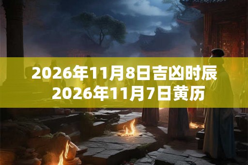 2026年11月8日吉凶时辰  2026年11月7日黄历