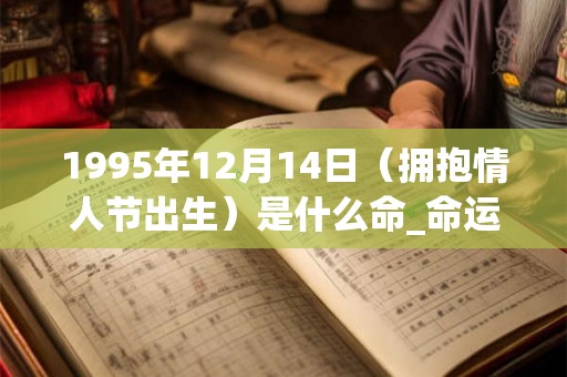 1995年12月14日（拥抱情人节出生）是什么命_命运如何