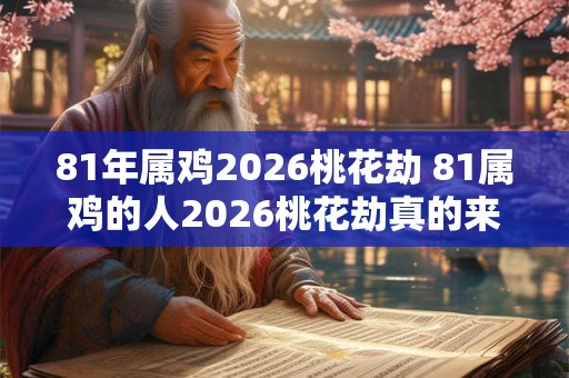 81年属鸡2026桃花劫 81属鸡的人2026桃花劫真的来了吗