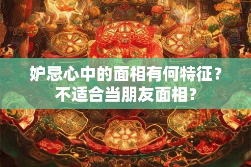 妒忌心中的面相有何特征？不适合当朋友面相？