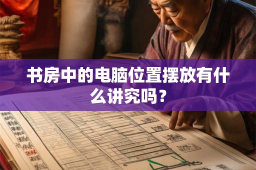书房中的电脑位置摆放有什么讲究吗? 书房中的电脑位置摆放有什么讲究吗?