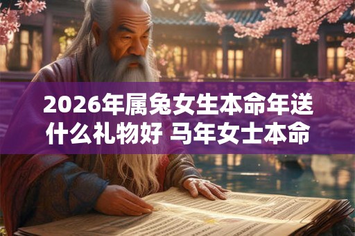 2026年属兔女生本命年送什么礼物好 马年女士本命年适合送什么转运饰品