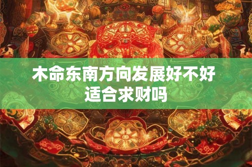 木命东南方向发展好不好 适合求财吗